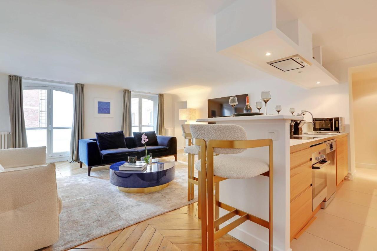 Elegant Apartment - 2Bd-6P - Avenue Montaigne Paris Bagian luar foto